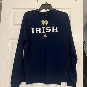 Adidas Notre Dame Athletic top.